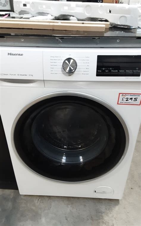 lave linge hublot hisense wfqy7014evjm|10KG FRONT LOAD WASHER AND DRYER WDQY1014EVJM.